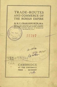 Trade Routes and Commerce of the Roman Empire